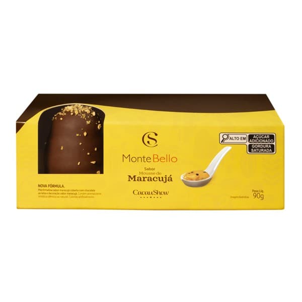 Marshmallow MonteBello Mousse de Maracujá