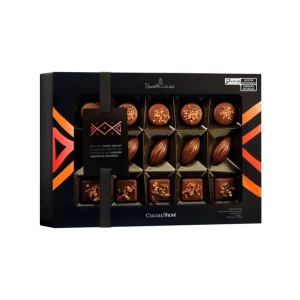 Caixa de Bombom Bendito Cacao