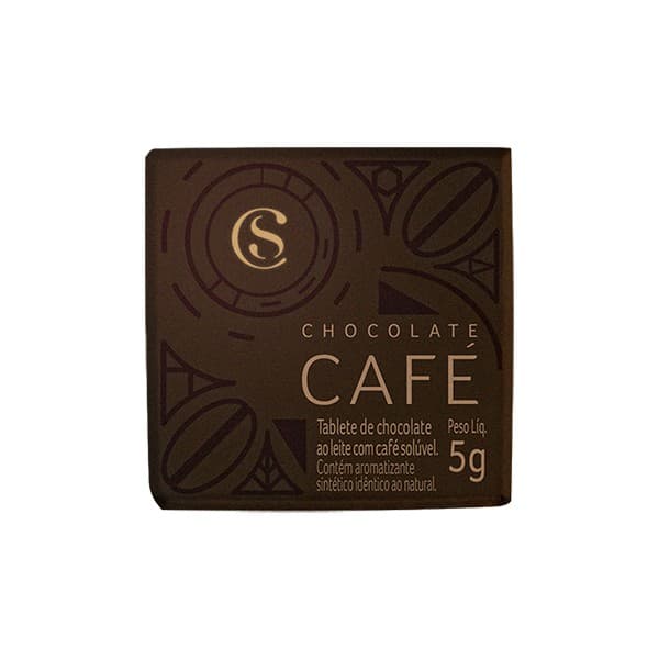 Tablete de Chocolate ao Leite Café