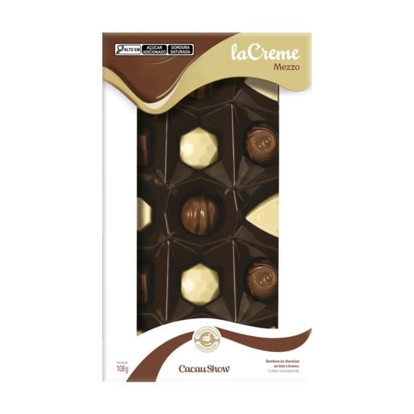 Caixa de Bombons Mini Show LaCreme Sortido
