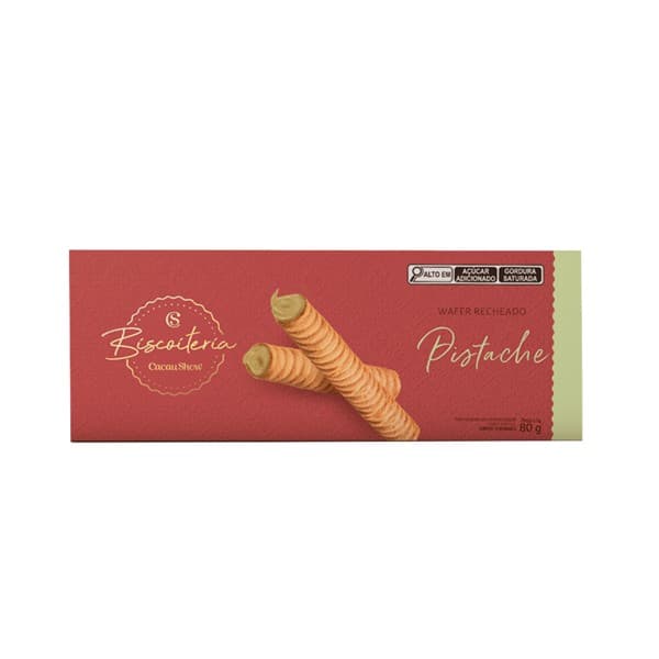 Wafer Biscoiteria Pistache