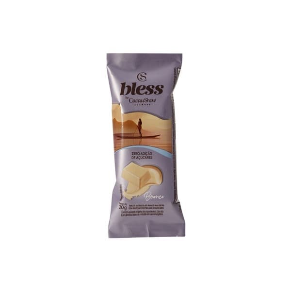 Tablete Bless Branco Zero Açúcar
