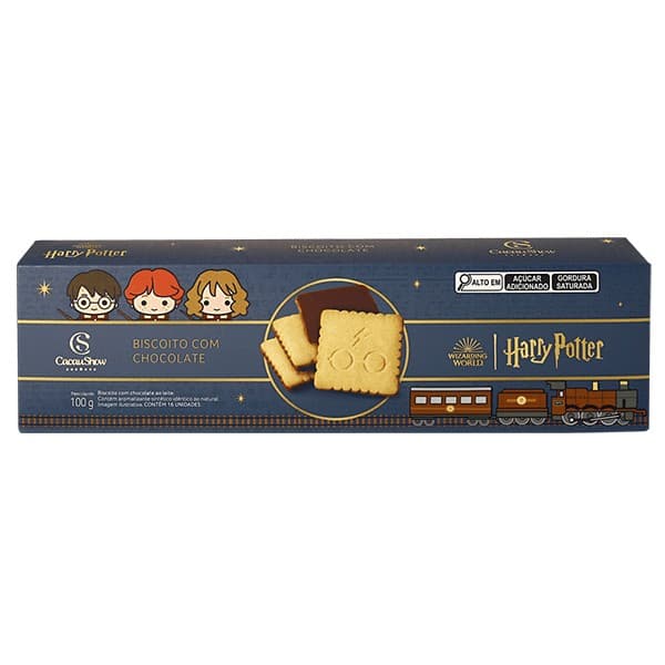 Biscoito ao Leite Harry Potter