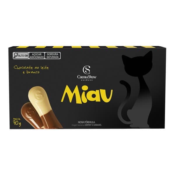 Tablete Miau de Chocolate Mezzo