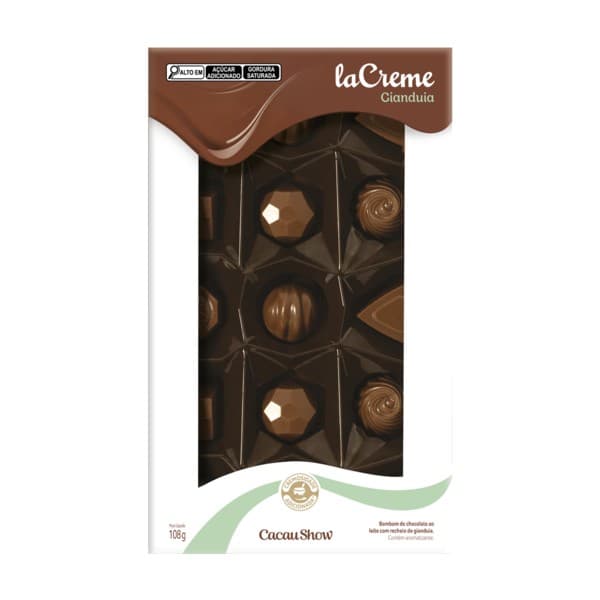 Caixa de Bombons LaCreme Mini Show Gianduia