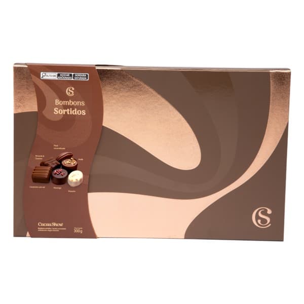 Caixa de Bombons Sortidos Cacau Show G