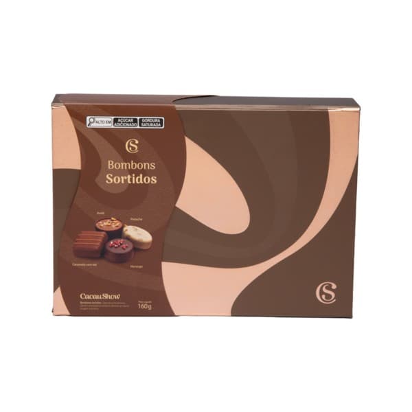 Caixa de Bombons Sortidos Cacau Show M