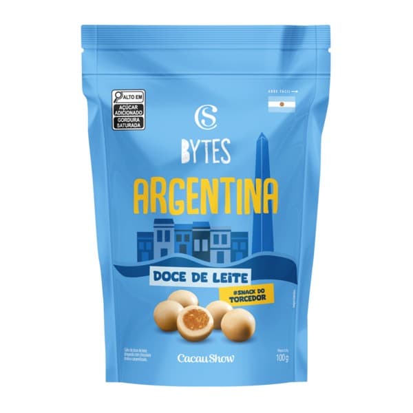 Drageado Bytes Doce de Leite Argentina