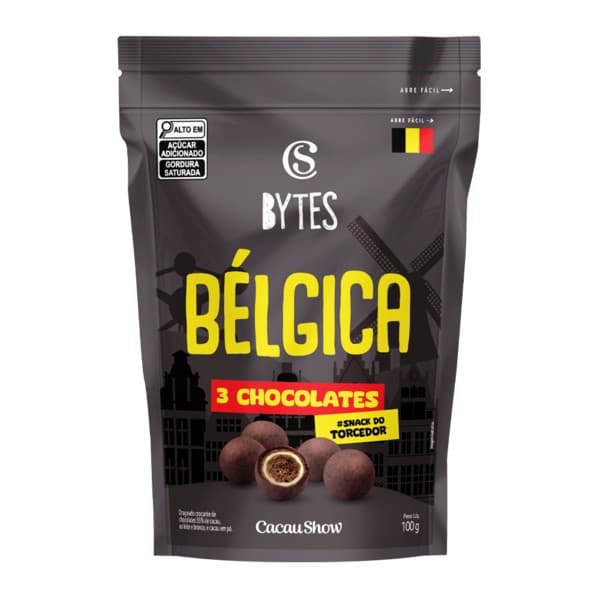 Drageado Bytes Bélgica 3 Chocolates