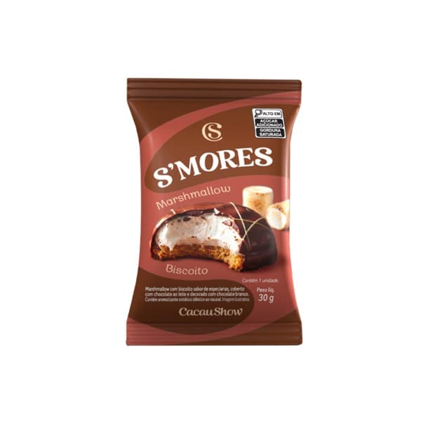 S'mores de Marshmallow com Chocolate e Speculoos