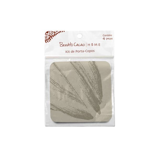 Kit 4 Porta Copos Bendito Cacao