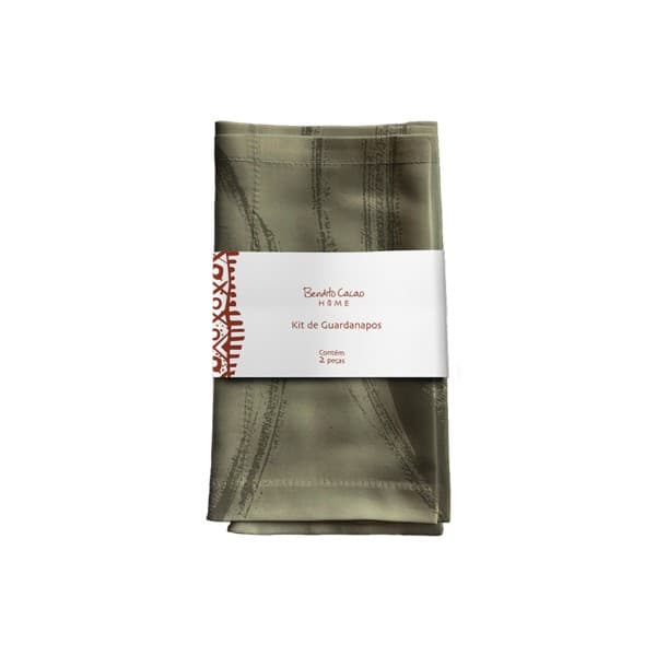 Kit 2 Guardanapos Bendito Cacao