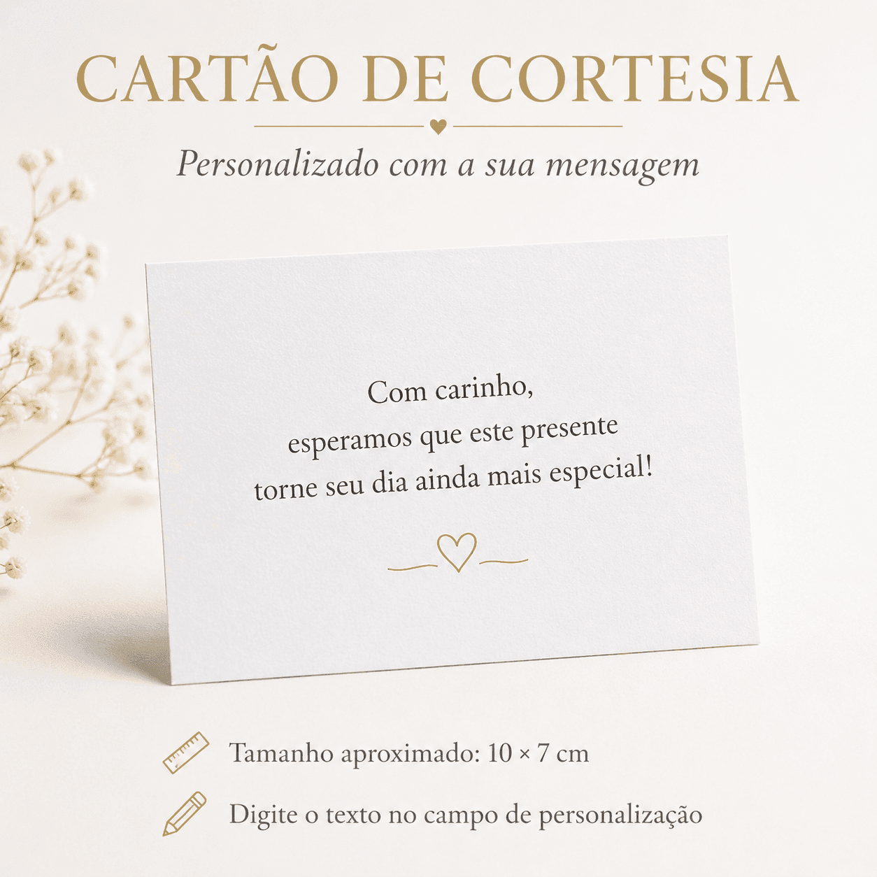 Cartão Simples (cortesia)