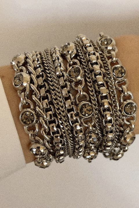 Maxi Pulseira Kalil Silver